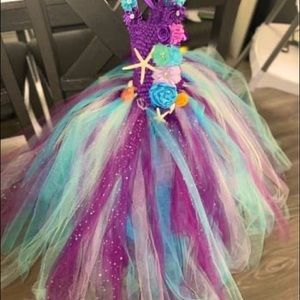 Girls mermaid dress